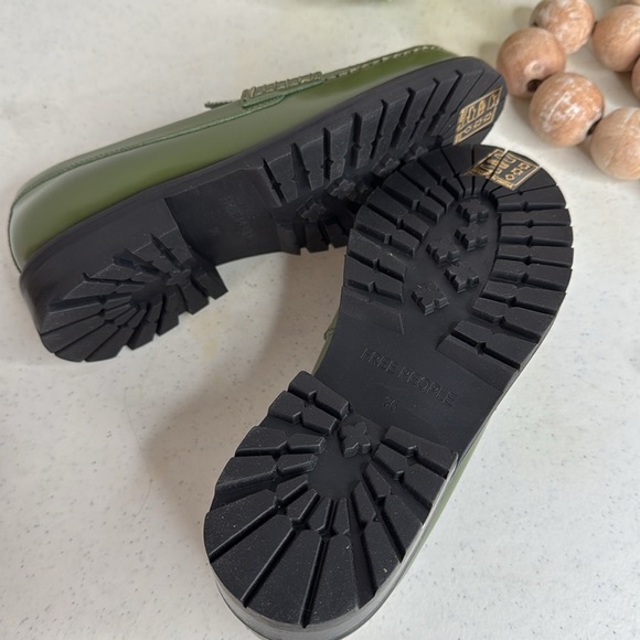 Free People Liv Loafer (Serpent Green) 6/36 - Picture 7 of 12